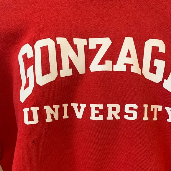 🤩 3 for $20 / Gonzaga University Red Hoodie - Picture 5 of 5